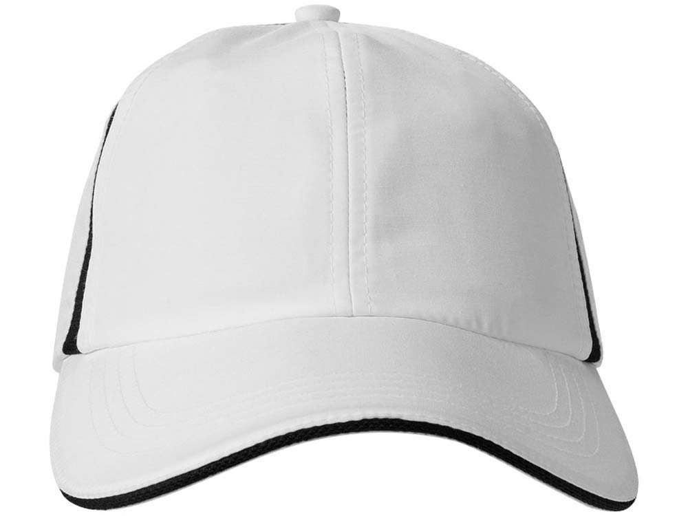 Бейсболка Momentum 6-ти панельная, белый/черный