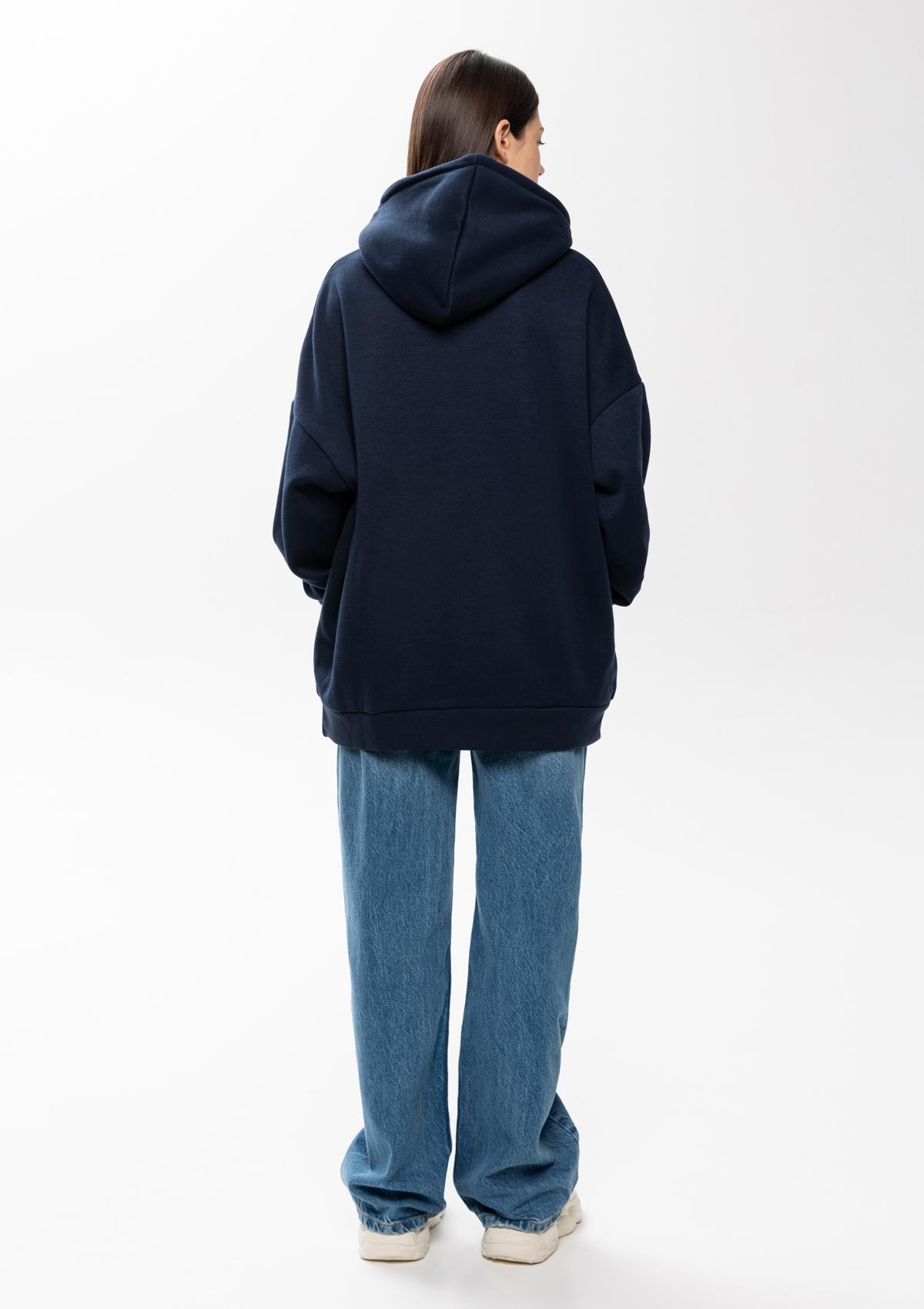 Худи унисекс STAN оверсайз интерсофт 320, 69, Тёмно-синий,  (46)  (46/S)