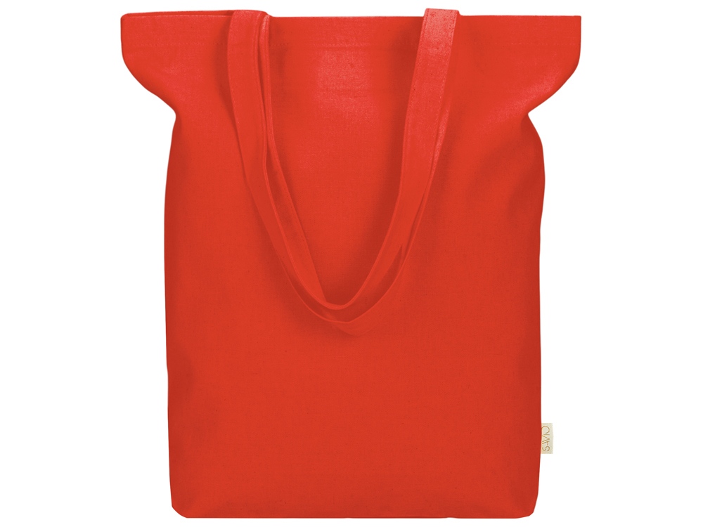 Сумка Fixy из переработанного хлопка с фиксирующей эластичной лентой, оранжевый