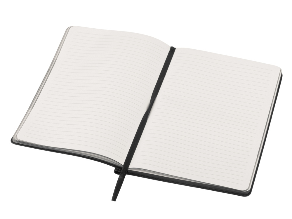 Блокнот А5 Notepeno Max, 96 листов 80 гр/м2 белой FSC бумаги, черный