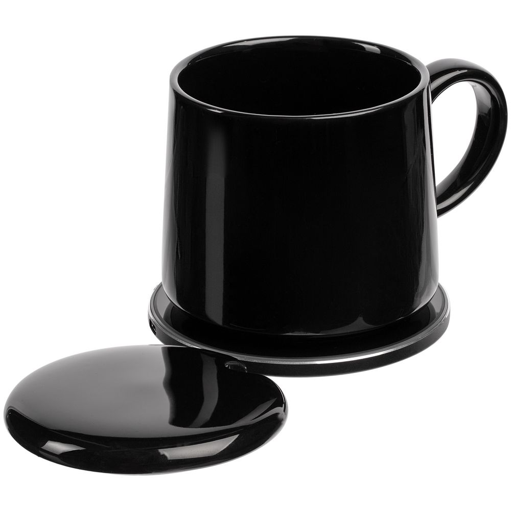 Кружка с подогревом и беспроводной зарядкой Dual Base, ver.2