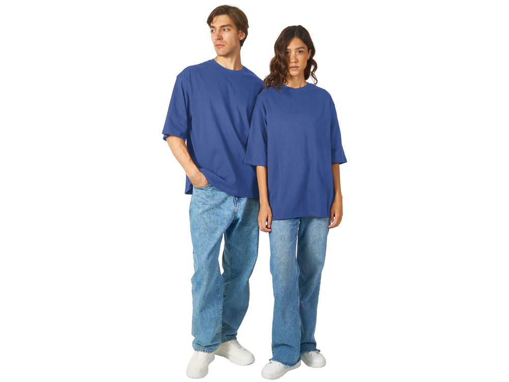 Футболка Berlin к/р оверсайз, 100% хлопок, 180гр, классический синий