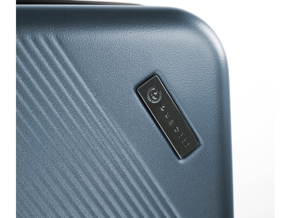 Чемодан BUGATTI КАЛЛИСТО | KALLISTO, синий, АБС-пластик, 44,5х26х63,5 см, 65 л