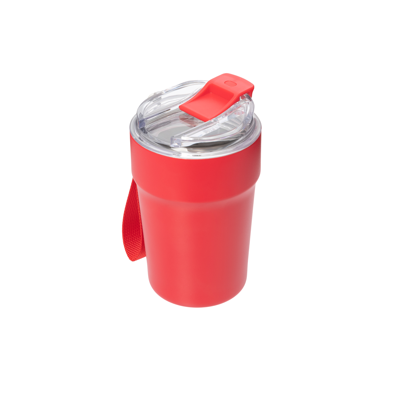 Термокружка вакуумная Monaco, красная