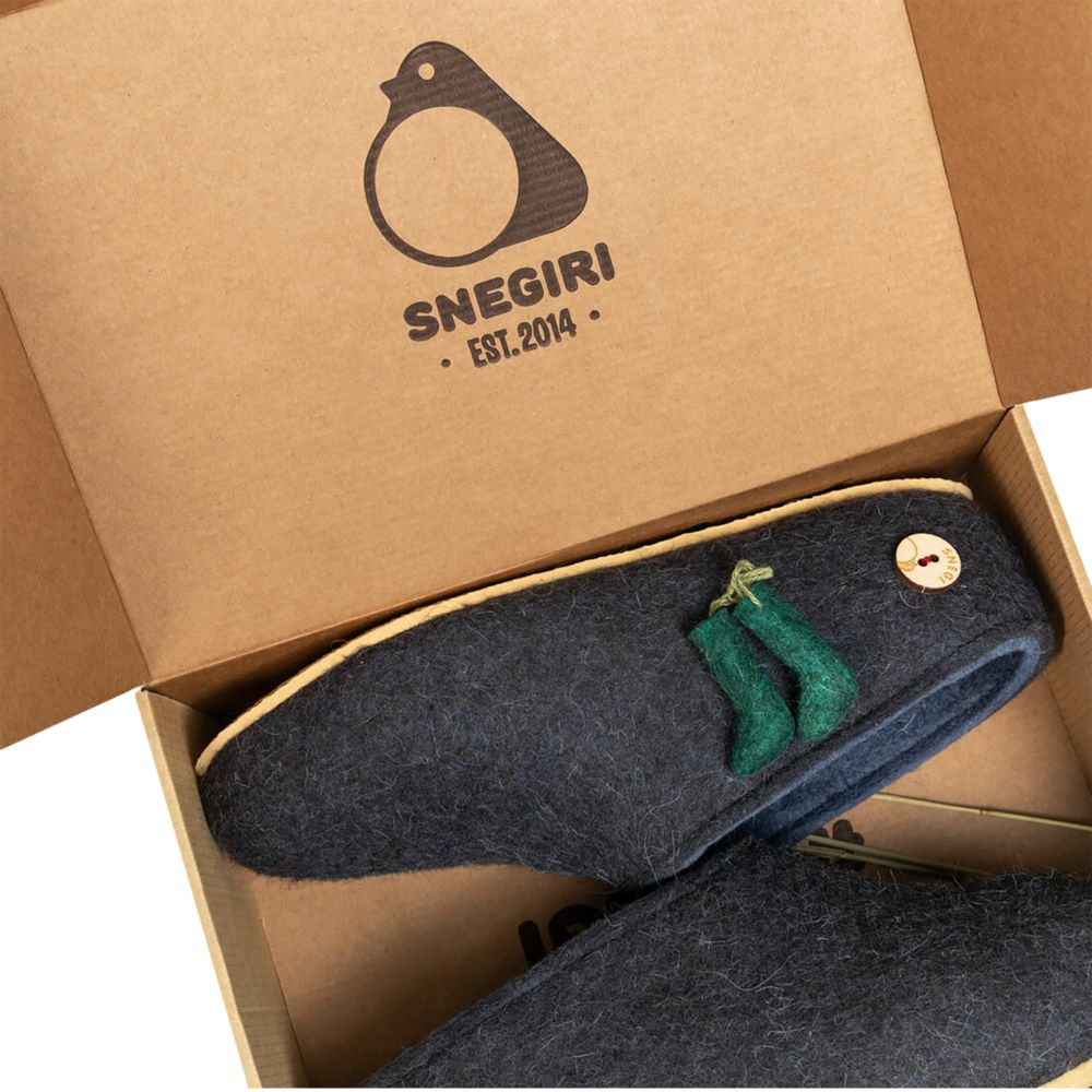 Домашние валенки Cant, черные, размер 47