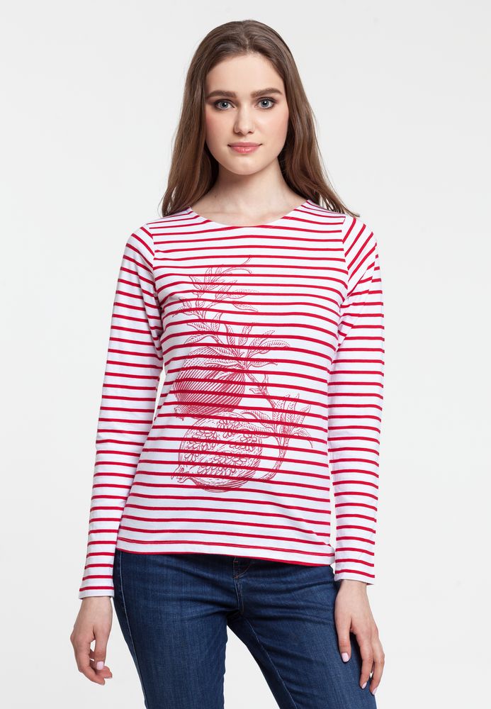 Футболка женская Grand Granat с логотипом Принтэссенция | Print Logo