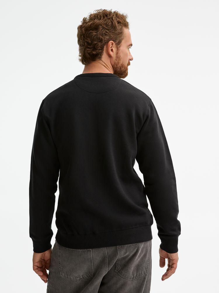 Толстовка унисекс Sully черная, размер XL