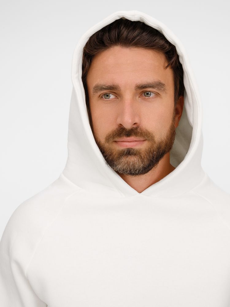 Худи унисекс оверсайз Easy Street, молочно-белое, размер XL/XXL