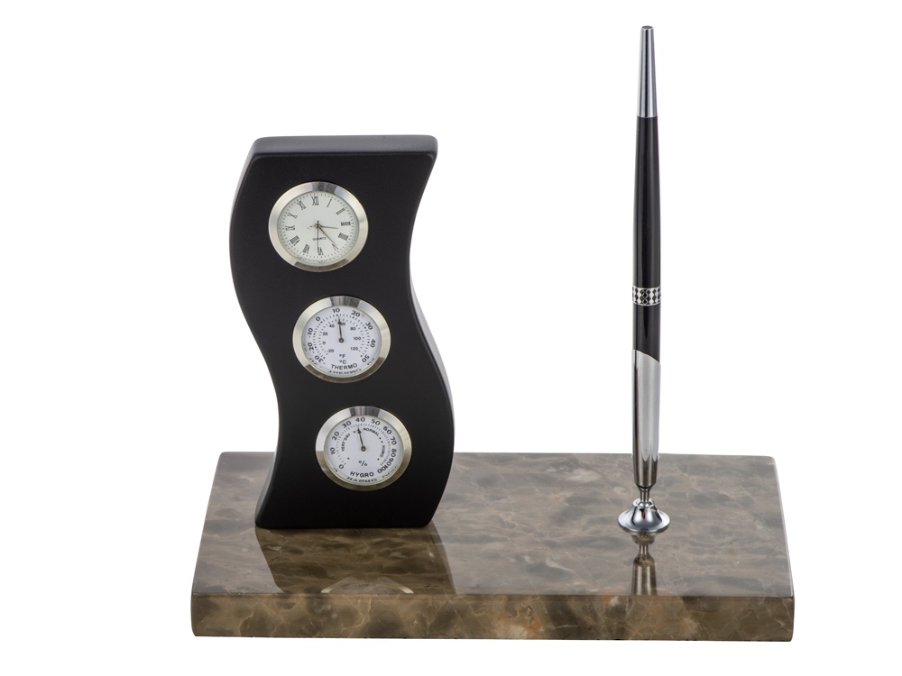 Настольный прибор Duke Господин Председатель на подставке из камня