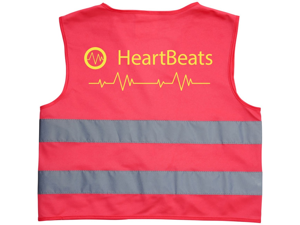 Защитный жилет See-me-too для непрофессионального использования,  неоново-розовый