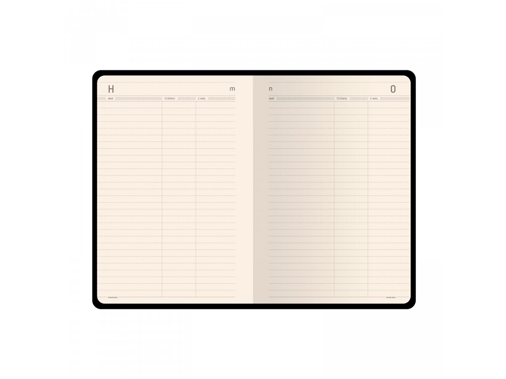 Ежедневник А5 недатированный Megapolis Velvet Flex, зефирный голубой