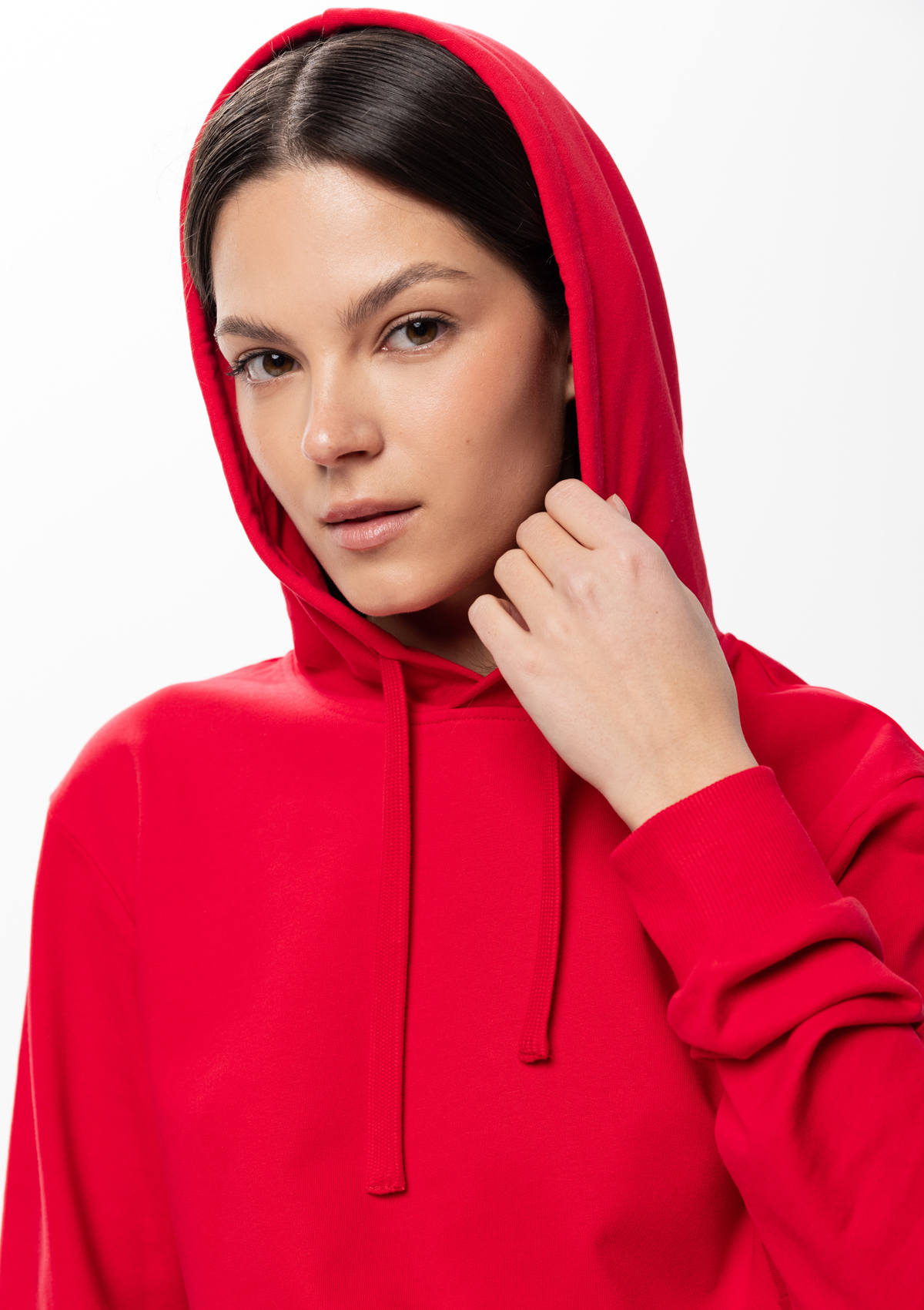 Худи унисекс STAN футер без начёса 260, 23, Красный,  (14)  (54/XXL)