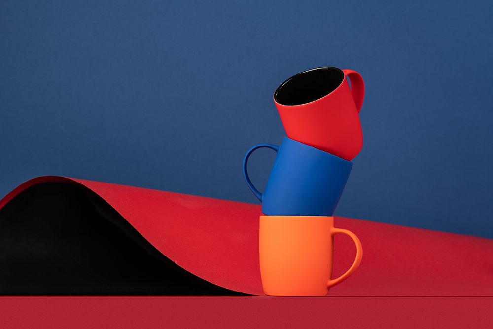 Кружка Surprise Touch Black c покрытием софт-тач