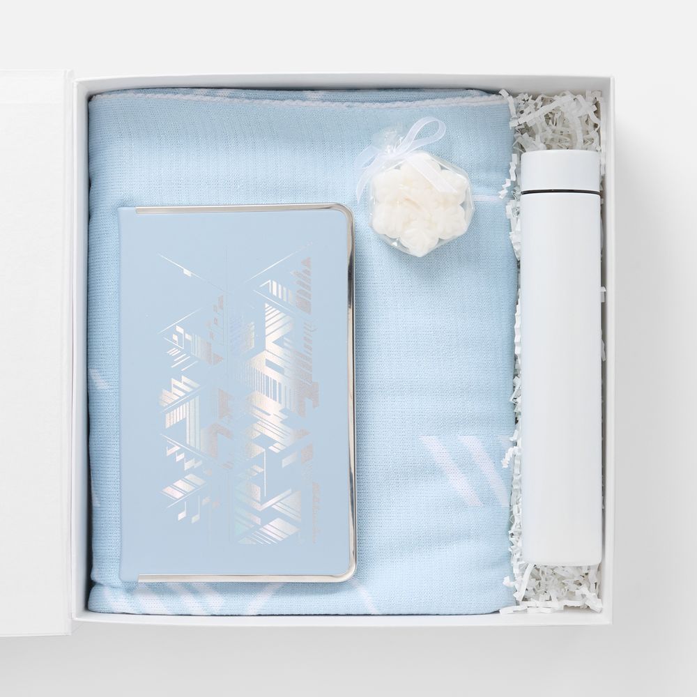 Набор «Контуры зимы» — пример нанесения логотипа () | Print Logo