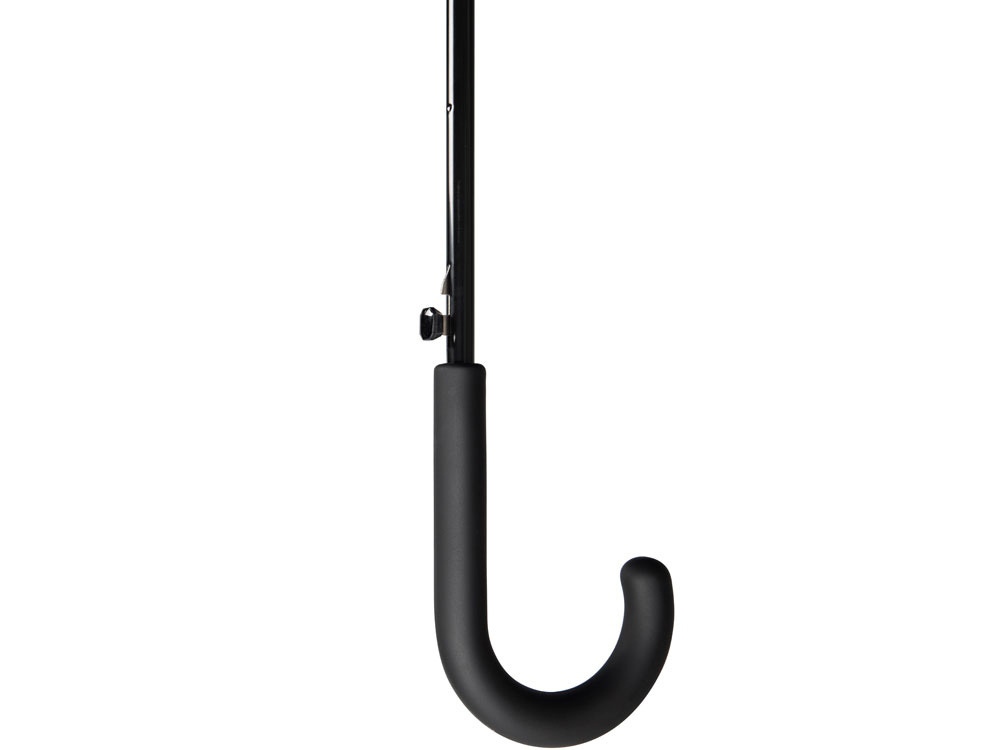 Зонт-трость Reviver с куполом из переработанного пластика, красный