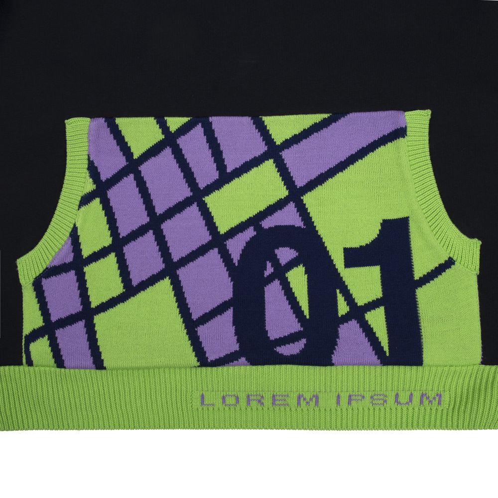 Вязаный карман-кенгуру на заказ Paosy фото в интернет-магазине Print Logo.