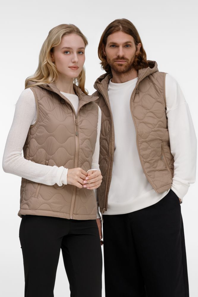 Жилет унисекс Tarnaby, бежевый, размер XL