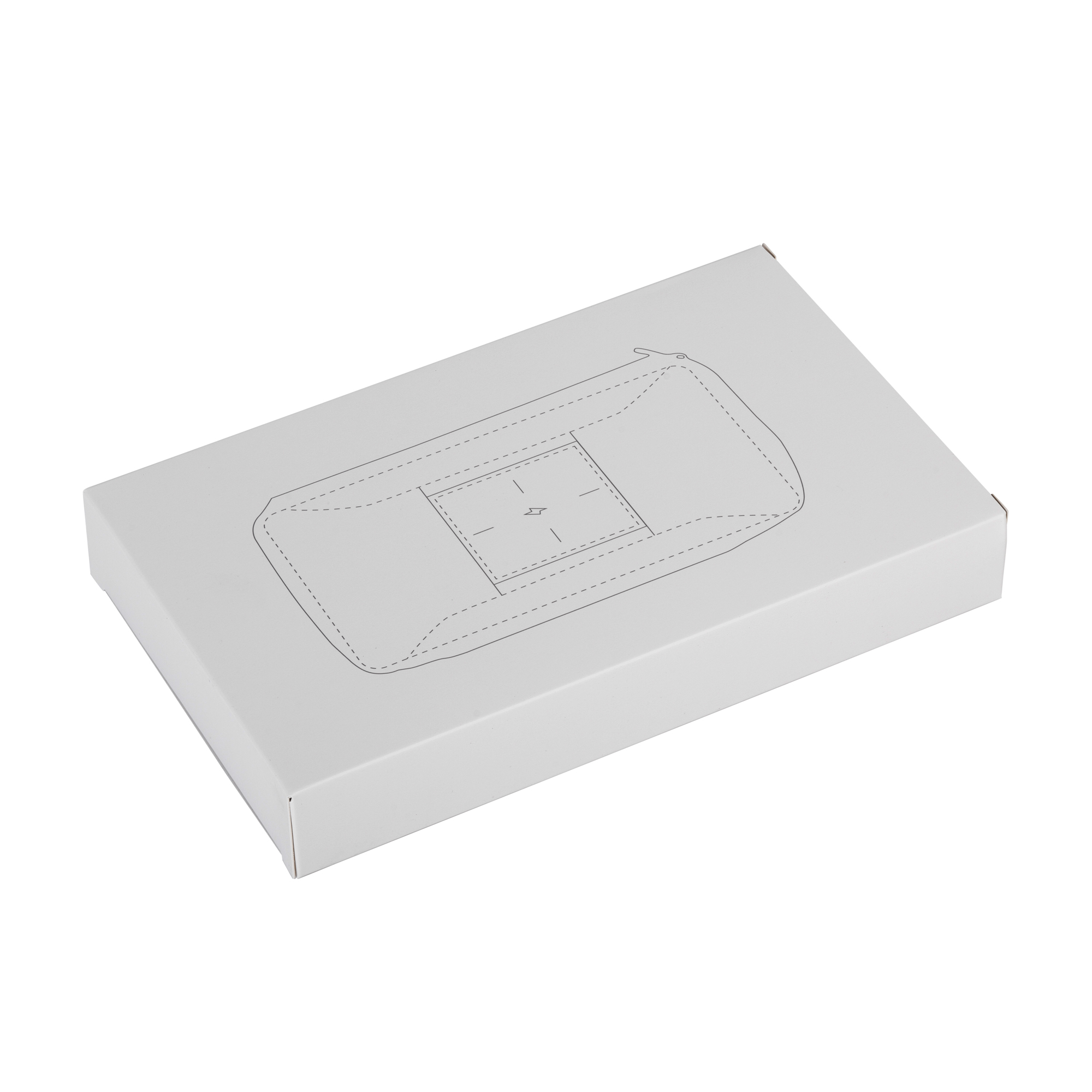 Дорожный органайзер с беспроводным зарядным устройством 4000 mAh, черный