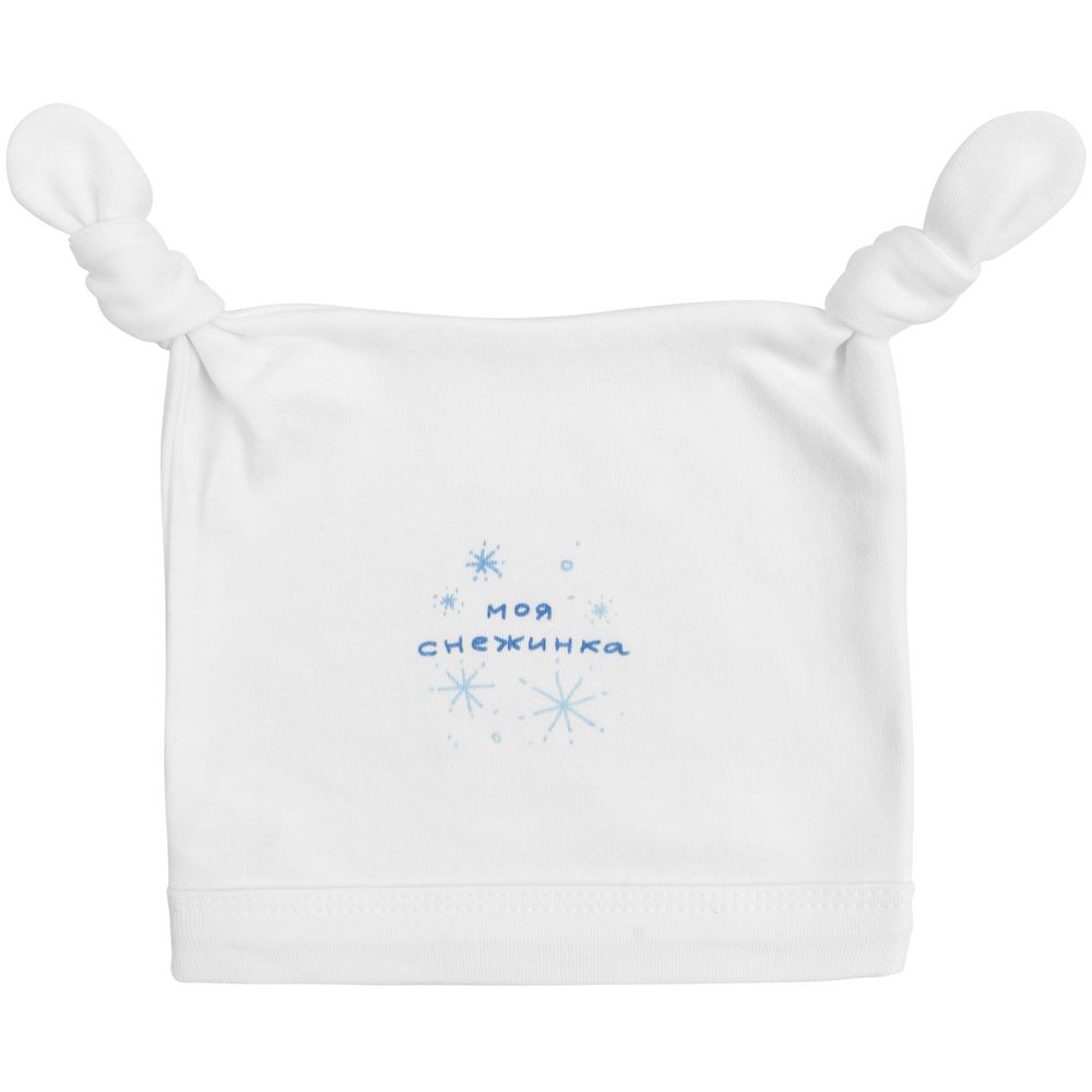 Шапочка детская «Моя снежинка» с логотипом Molti | Print Logo