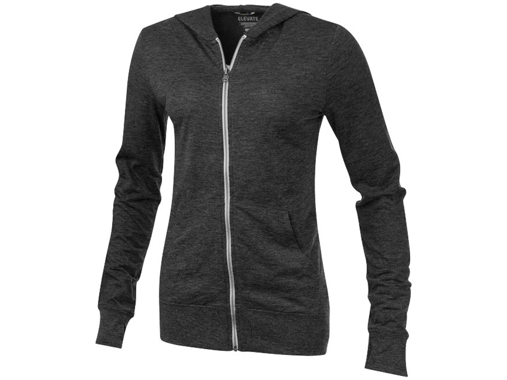 Толстовка Garner женская с капюшоном с логотипом Elevate | Print Logo