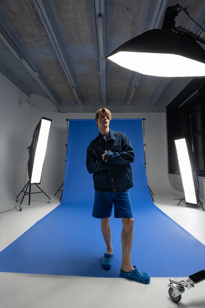 Куртка джинсовая O1 фото на сайте Print Logo.