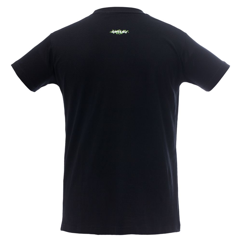 Футболка мужская Regent Fit 150, черная, размер XS