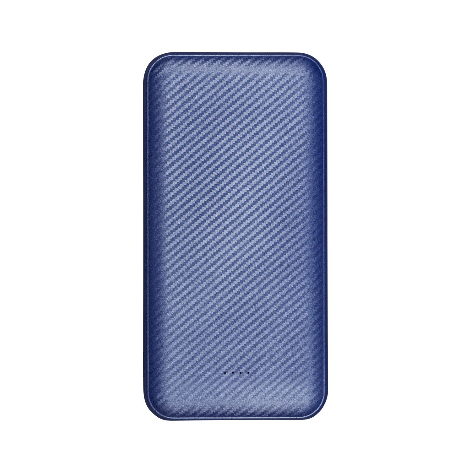 Внешний аккумулятор Carbon PB 10000 mAh, синий металлик фото на сайте Print Logo.