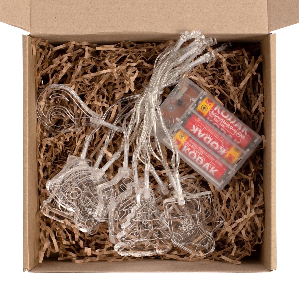 Светодиодная гирлянда Fuel Up — пример нанесения логотипа (сделано в России) | Print Logo