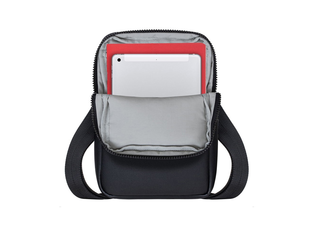 8810 black melange сумка через плечо для планшета 8