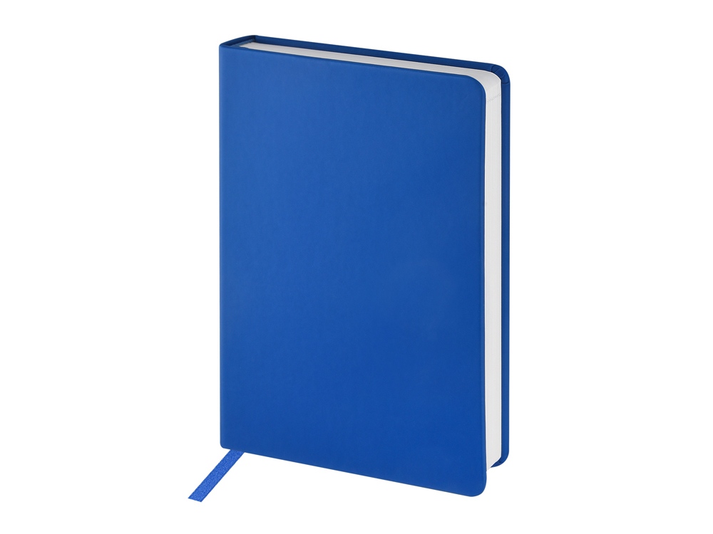 Ежедневник с каменной бумагой недатированный А5 Carrara, синий