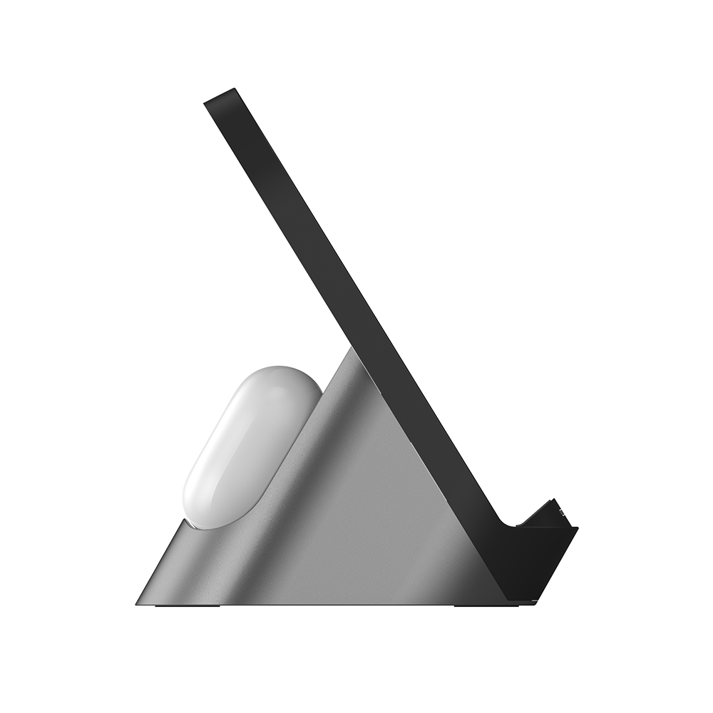 Беспроводная зарядная станция 2в1 Duo фото на сайте Print Logo.