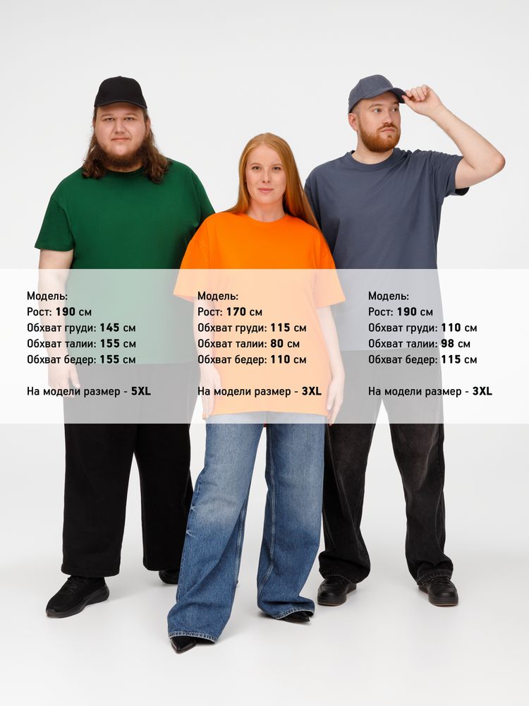 Футболка Imperial 190 синяя (джинс), размер M