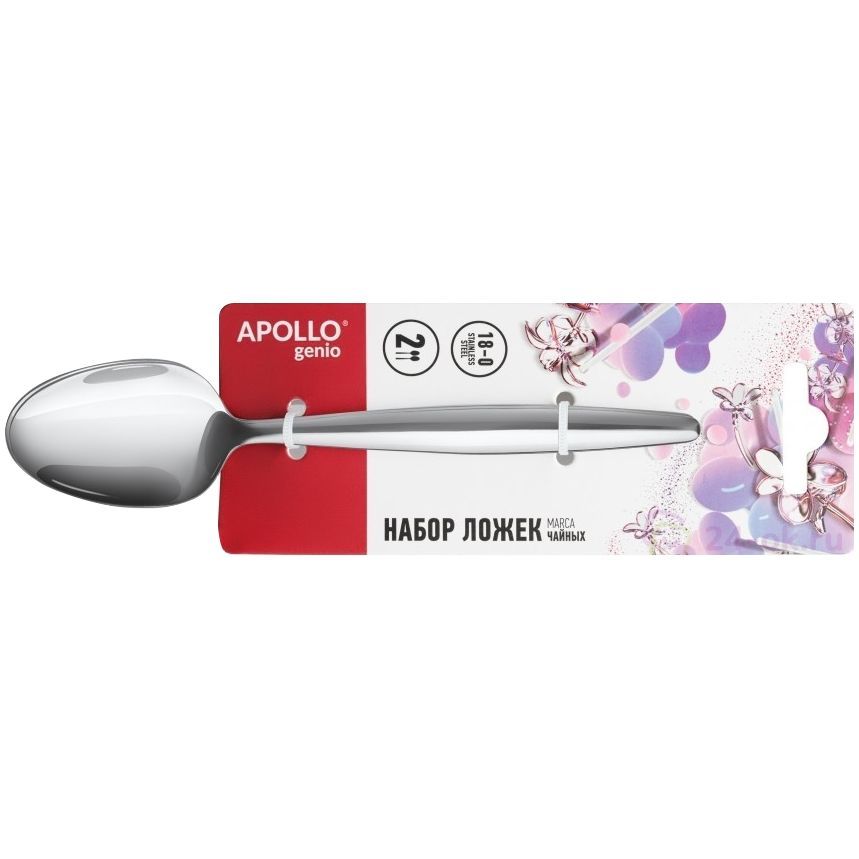 Набор из 2 чайных ложек Marca фото на сайте Print Logo.