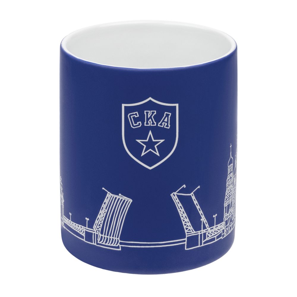 Кружка «СКА. В сердце города» — пример нанесения логотипа (СКА) | Print Logo