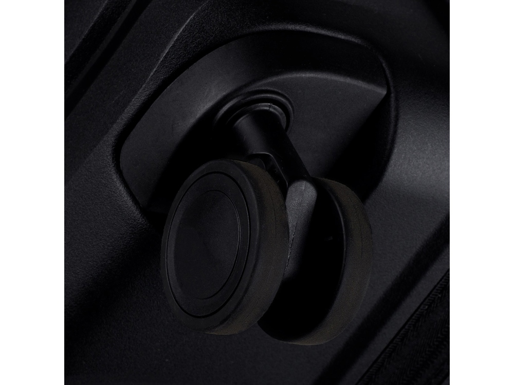 Чемодан Eberhart Dune средний М полипропилен черный 46D-009-424