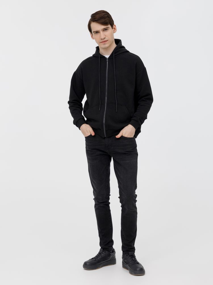 Толстовка унисекс оверсайз на молнии Zippy Terry фото на сайте Print Logo.