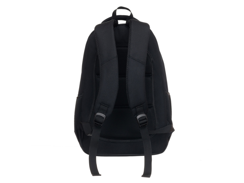 Рюкзак TORBER КЛАСС, черный, полиэстер 900D, 45 x 30 x 18 см + Мешок для сменной обуви в подарок!