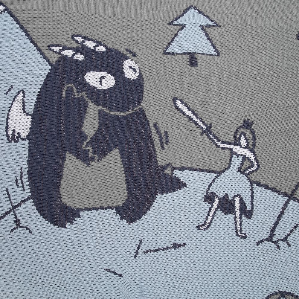 Плед Draconia фото на сайте Print Logo.