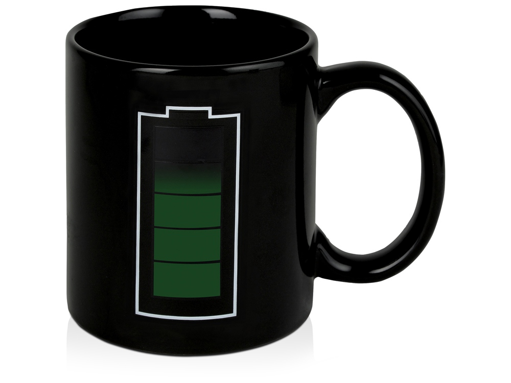 Кружка Зарядка с логотипом  | Print Logo