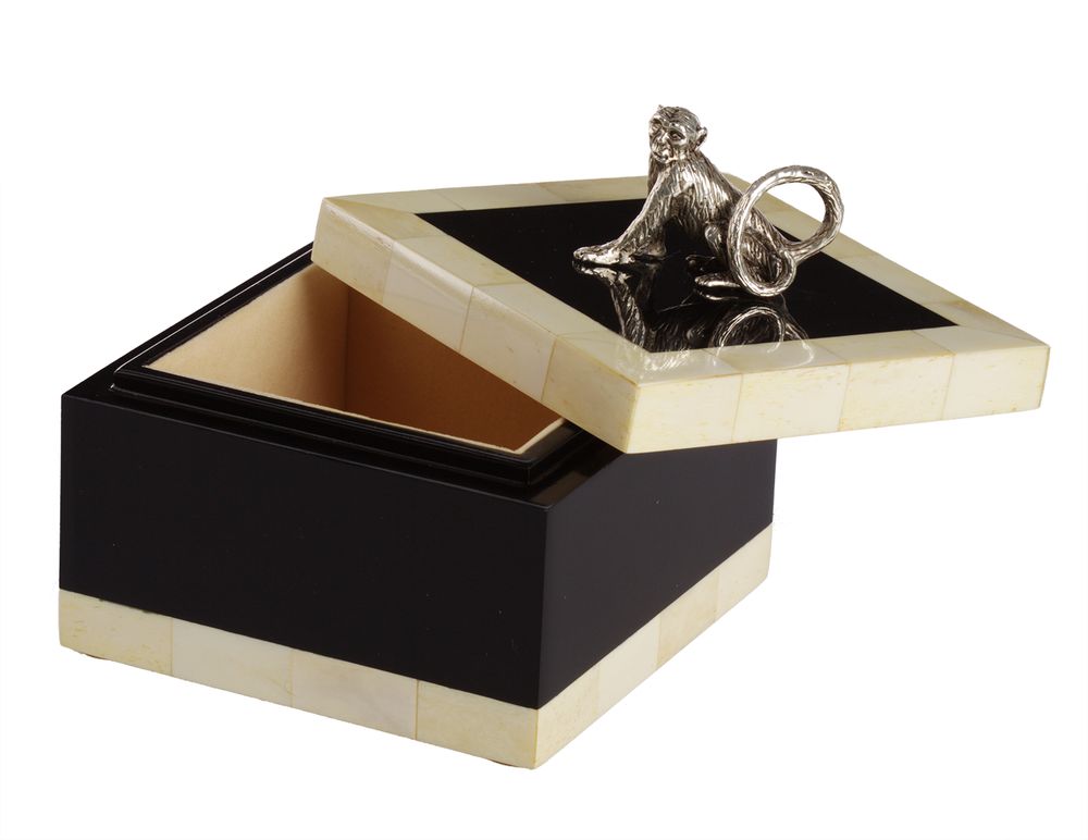 Шкатулка «Обезьяна» с логотипом House Design | Print Logo