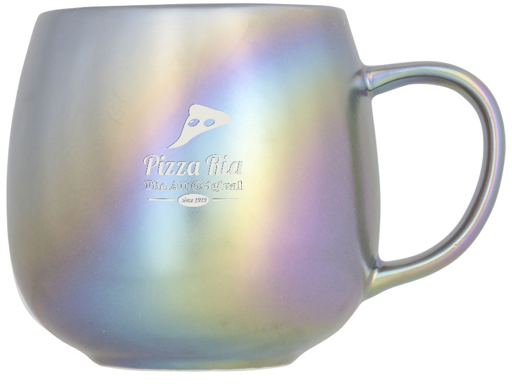 Переливающаяся кружка Glitz, серый