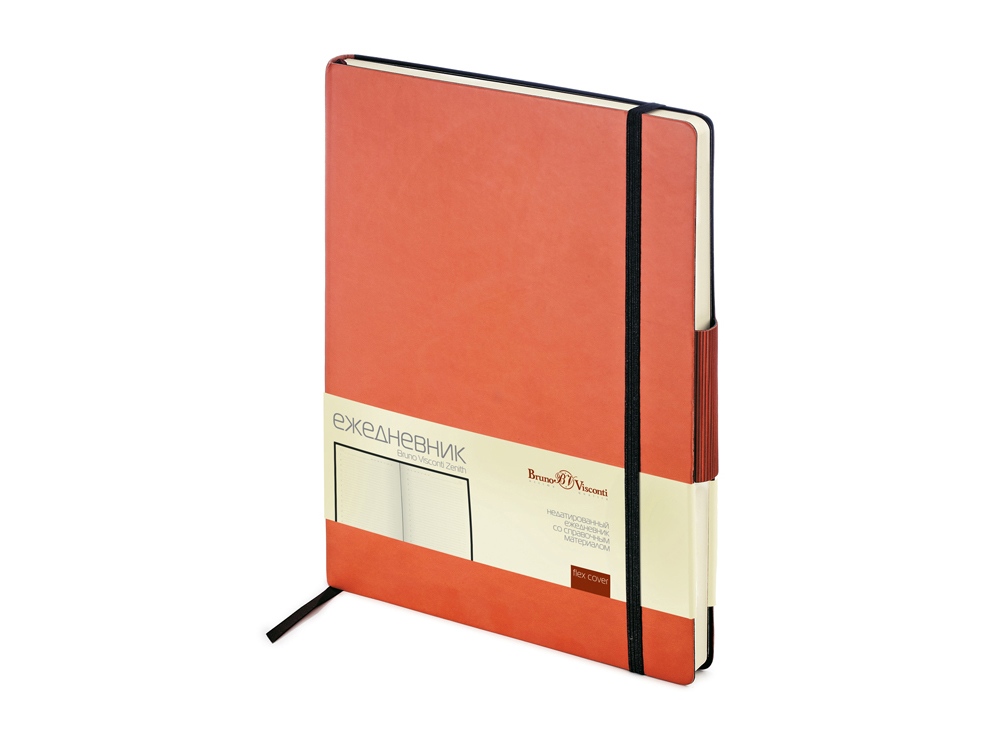 Ежедневник недатированный В5 Zenith с логотипом Bruno Visconti | Print Logo