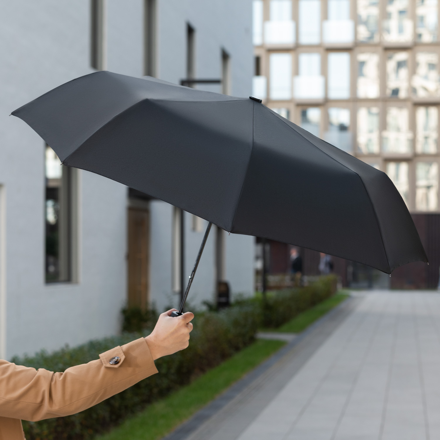 Зонт складной Атланта (Atlanta), черный