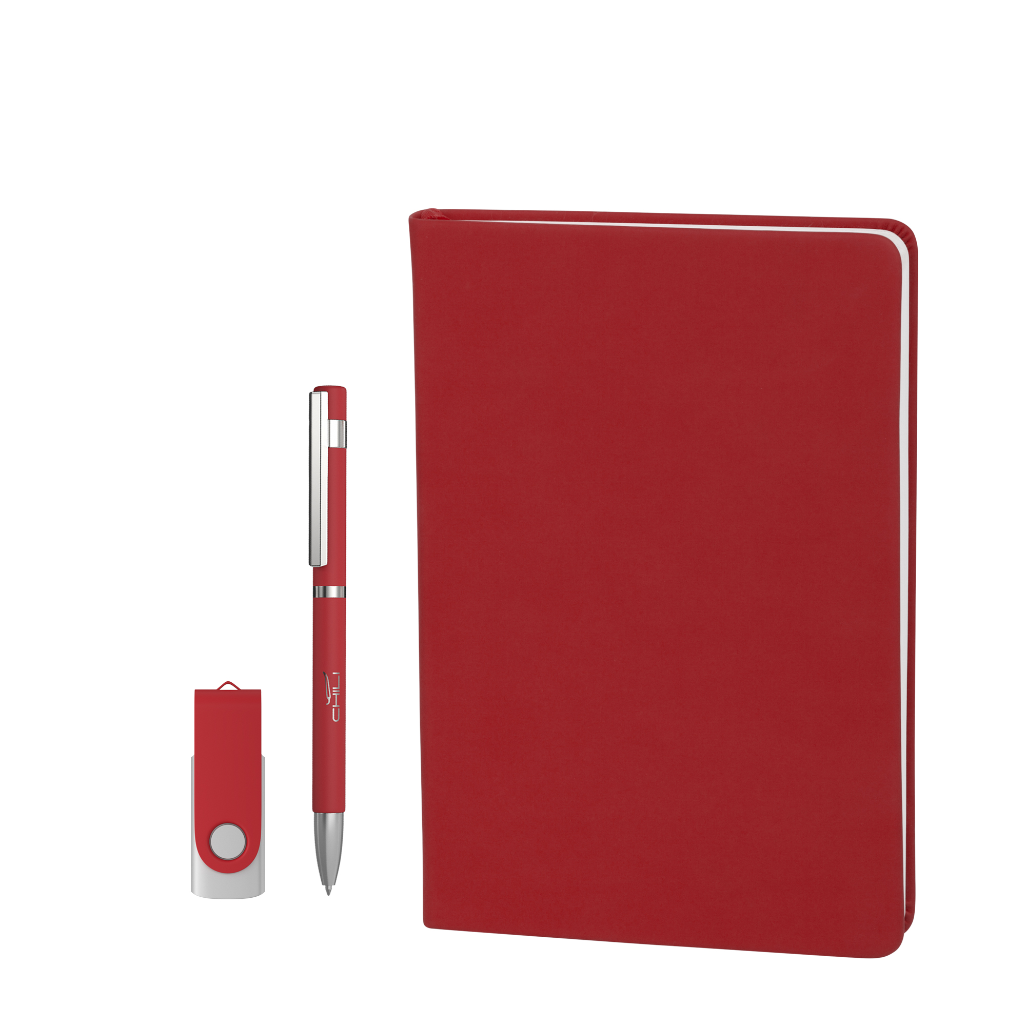 Набор подарочный "Бари", покрытие soft touch фото на сайте Print Logo.