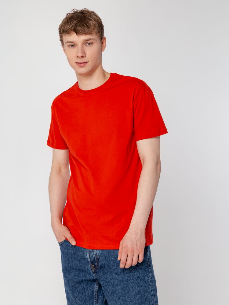 Футболка унисекс T-Bolka 160, красная, размер XXXL