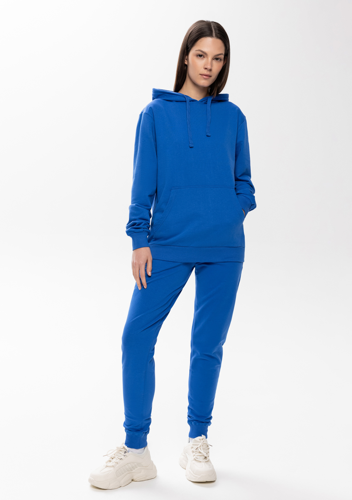 Худи унисекс STAN футер без начёса 260, 23, Синий,  (16/1)  (54/XXL)