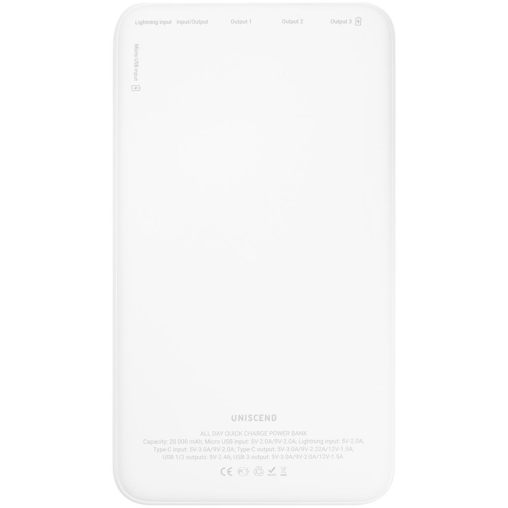 Аккумулятор All Day Compact PD 20000 мAч