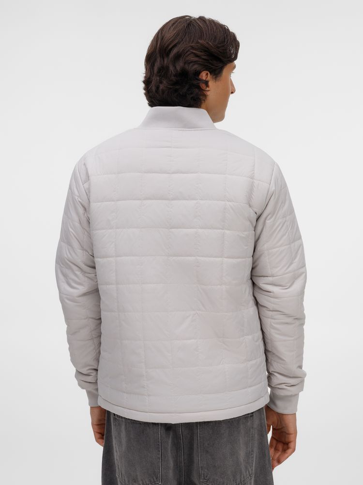 Куртка унисекс Warmbridge, светло-серая, размер XXL