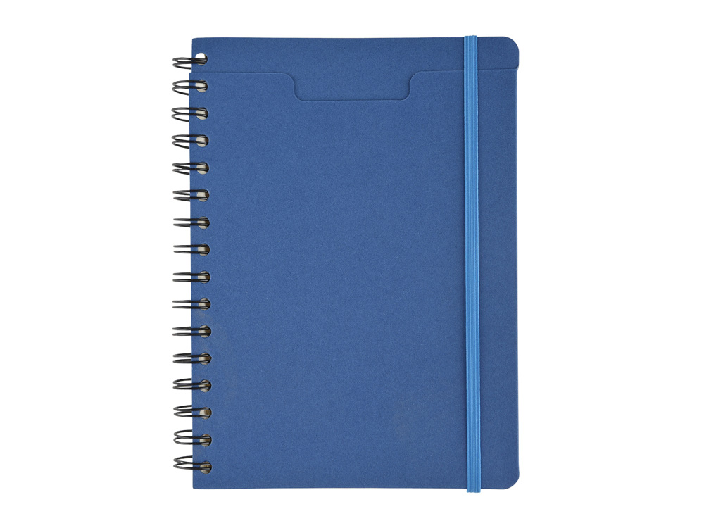 Ежедневник недатированный на гребне А5 Pragmatic, синий (Р)