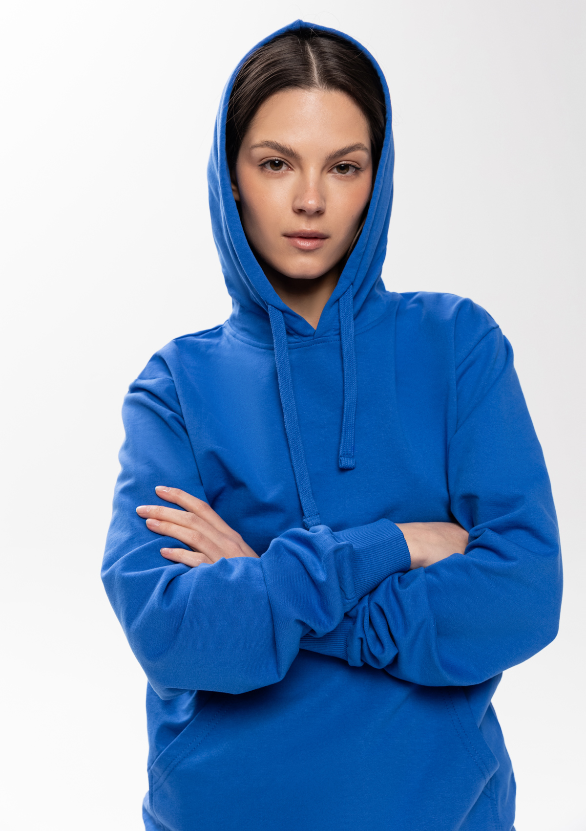 Худи унисекс STAN футер без начёса 260, 23, Синий,  (16/1)  (54/XXL)